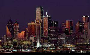 City of Dallas, Texas Skyline